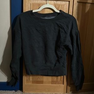 American eagle dark gray sweatshirt